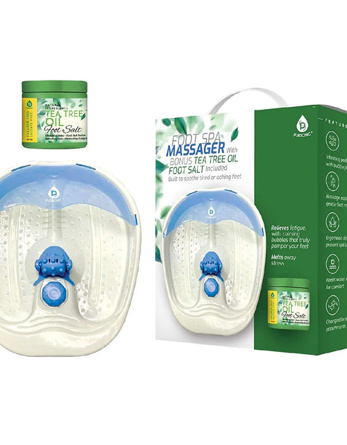 Load image into Gallery viewer, Foot Spa Massager with Tea Tree Oil Foot Salt Scrub (Warming Function) by Pursonic
