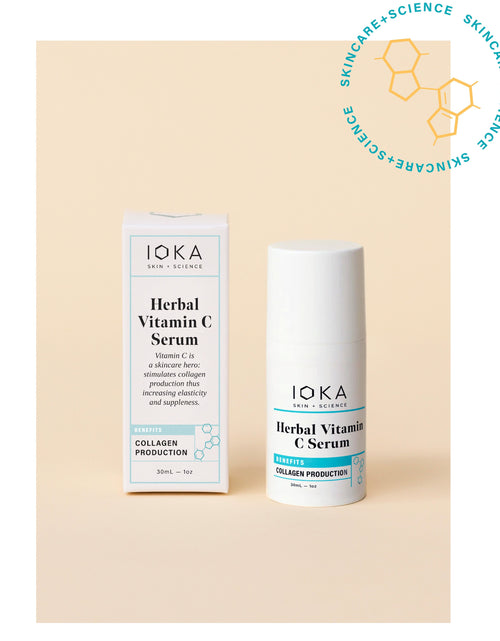 Load image into Gallery viewer, Herbal Vitamin C Serum by IOKA Skin+Science
