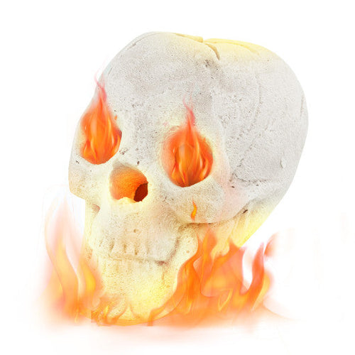 Load image into Gallery viewer, Halloween Fire Pit Skull Halloween Decoration-Beige
