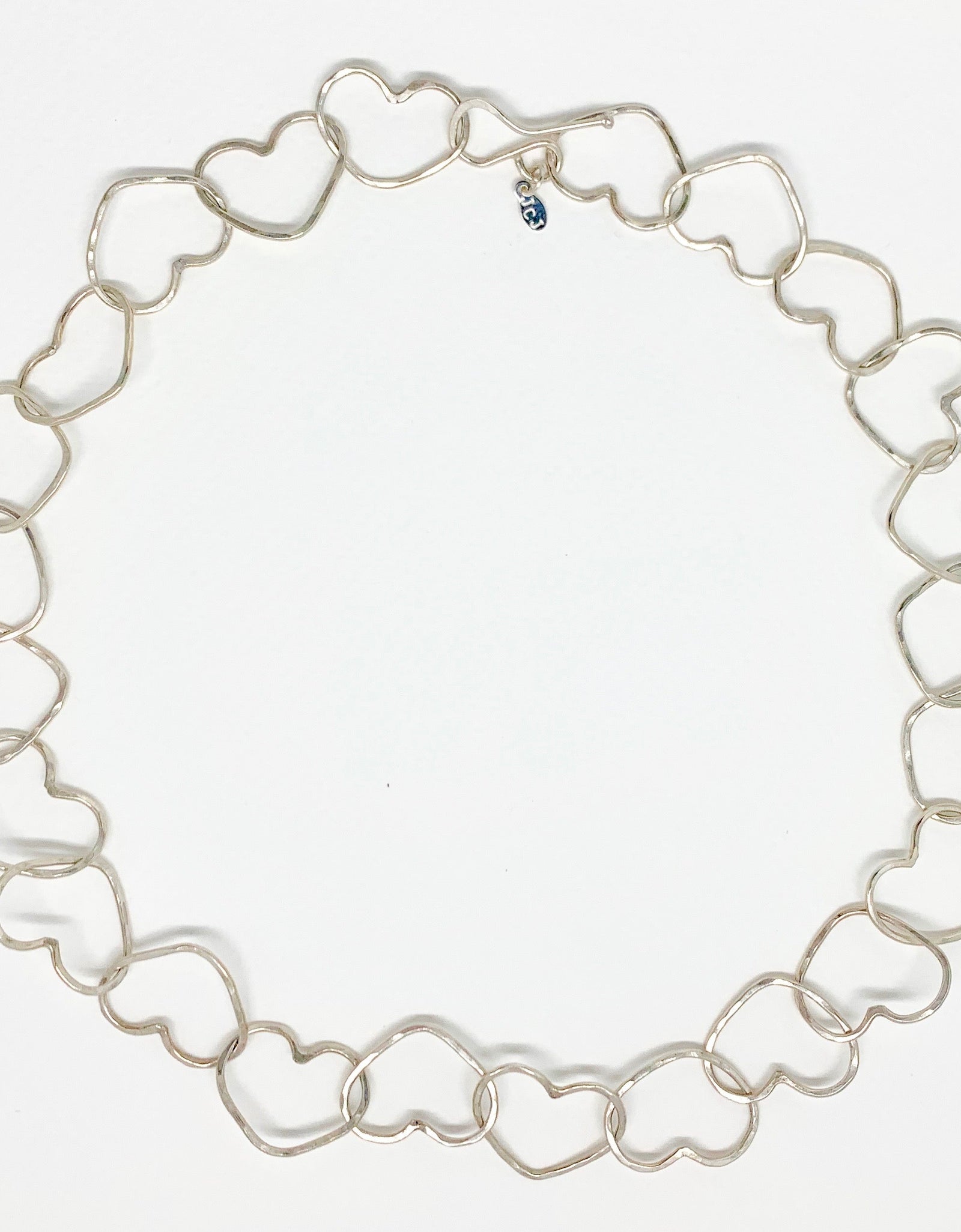 Linked Heart Chakra Necklace by Jennifer Cervelli Jewelry