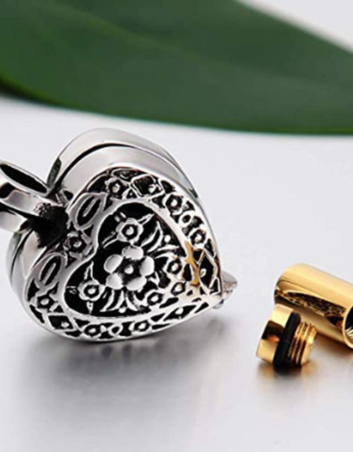 Load image into Gallery viewer, "With Me Always" Cremation Keepsake Necklace #ns23 _mkpt by Js House
