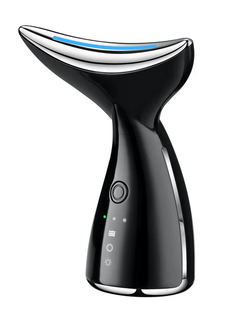Load image into Gallery viewer, SkinAura Portable LED Photon Rejuvenation Device - 3-Color Anti-Aging Face and Neck Beauty Tool
