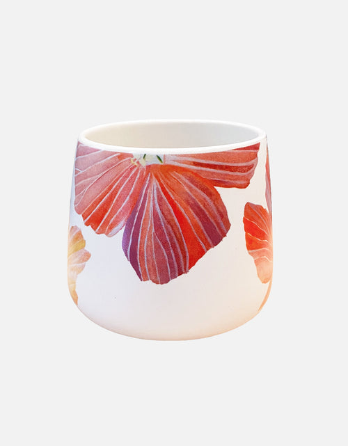 Load image into Gallery viewer, Porcelain Mug:  Hibiscus by India &amp; Purry
