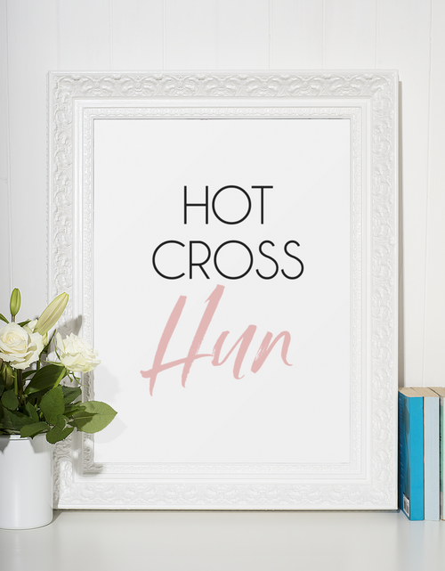 Load image into Gallery viewer, Hot Cross Hun 2022 Spring Seasonal Wall Home Decor Print by WinsterCreations™ Official Store
