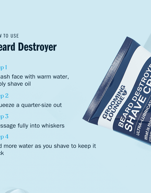 Load image into Gallery viewer, Grooming Lounge Beard Destroyer Shave Cream by Grooming Lounge
