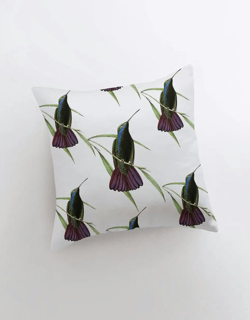 Load image into Gallery viewer, Humming Bird | Pillow Cover | Bird Lover | Pillow | Animal Decor | Home Decor | Room Decor | Farmhouse Decor | Country Decor | Gift for her by UniikPillows
