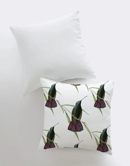 Load image into Gallery viewer, Humming Bird | Pillow Cover | Bird Lover | Pillow | Animal Decor | Home Decor | Room Decor | Farmhouse Decor | Country Decor | Gift for her by UniikPillows
