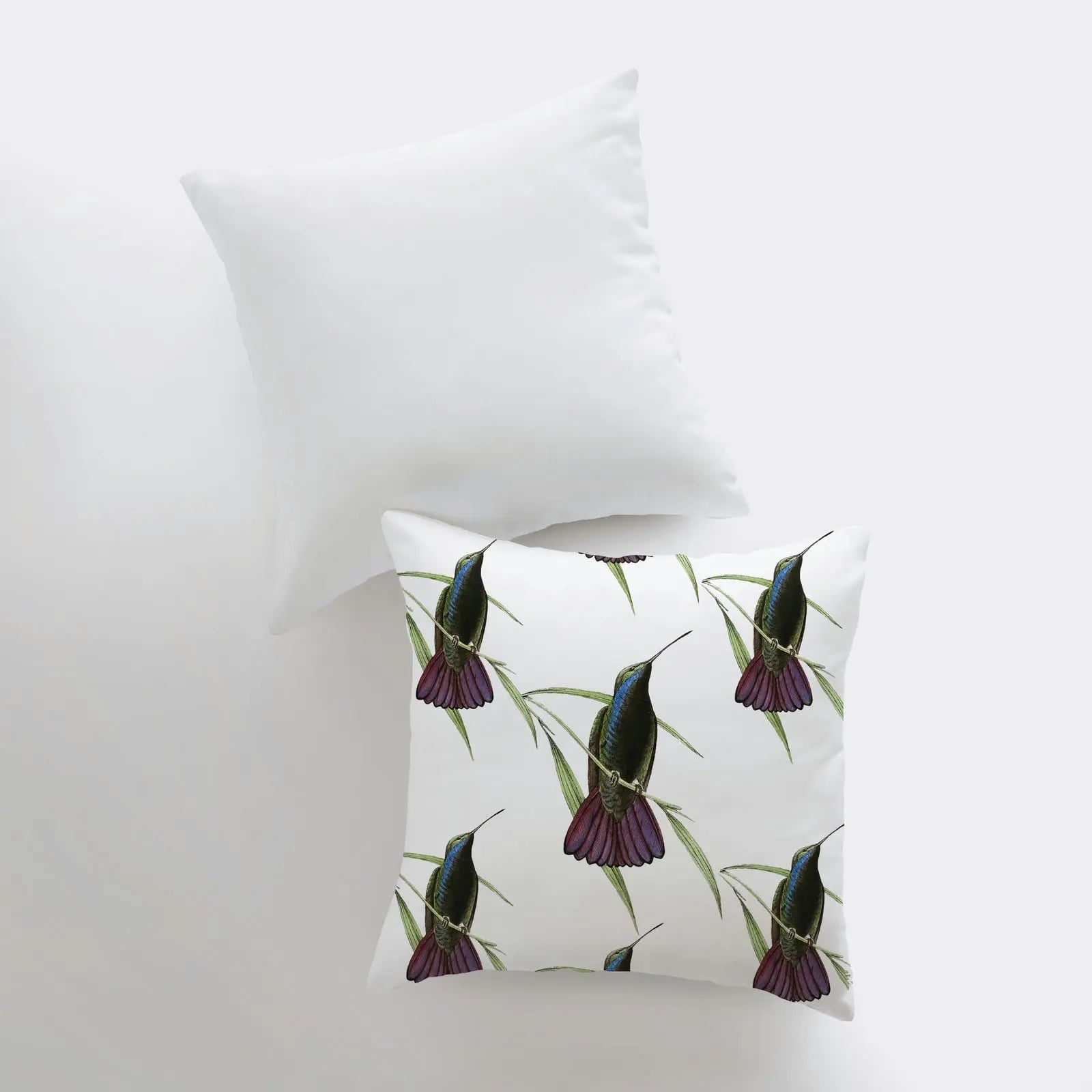 Humming Bird | Pillow Cover | Bird Lover | Pillow | Animal Decor | Home Decor | Room Decor | Farmhouse Decor | Country Decor | Gift for her by UniikPillows