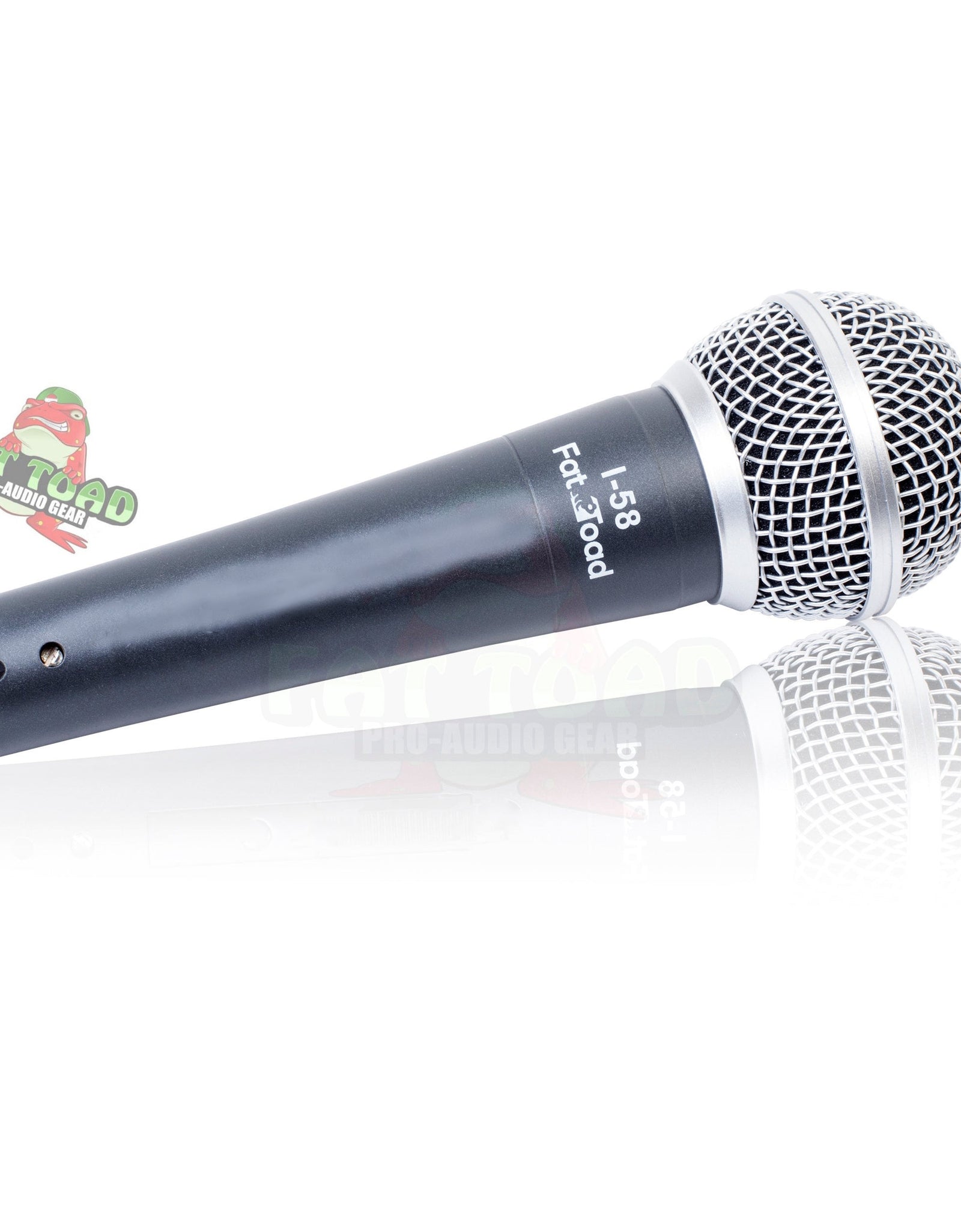 GRIFFIN Microphone Boom Stand, Cardioid Dynamic Mic, XLR Cable, & Clip (Pack of 2) - Telescoping Arm by GeekStands.com