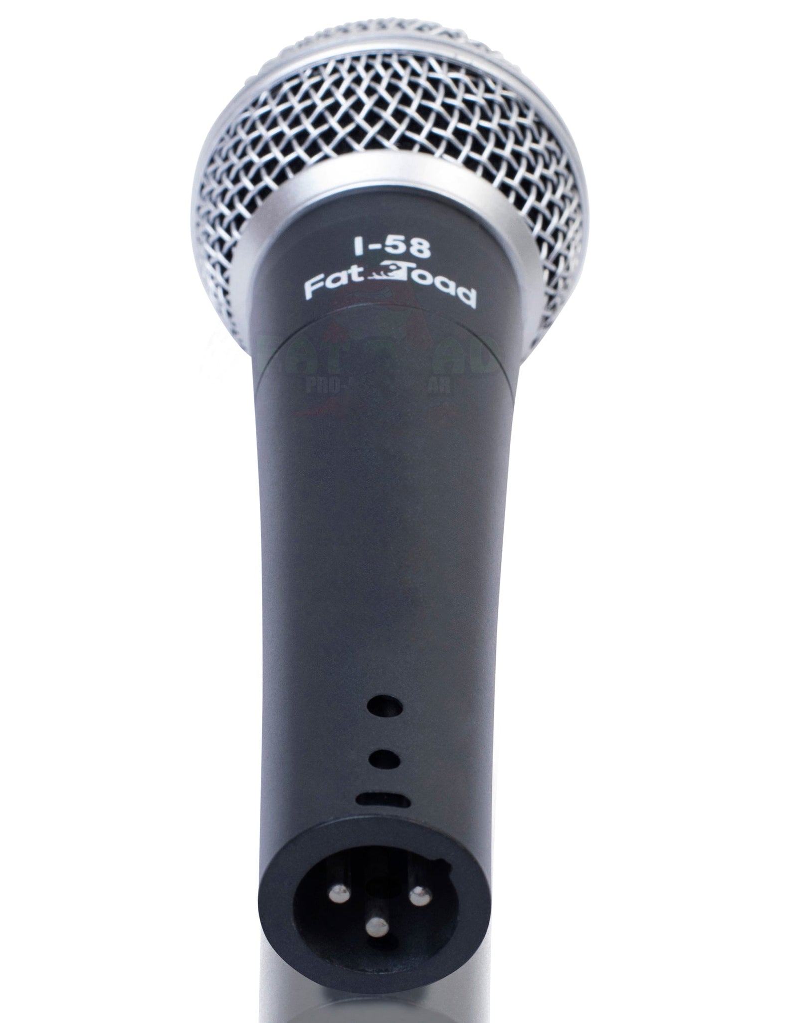 Dynamic Vocal Microphones with Clips (2 Pack) FAT TOAD - Cardioid Handheld, Unidirectional Mic by GeekStands.com