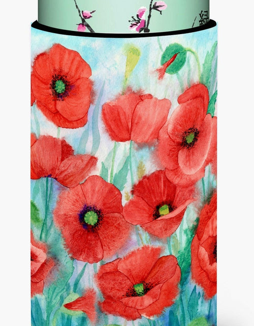 Load image into Gallery viewer, Poppies Tall Boy Beverage Insulator Hugger IBD0258TBC by Caroline's Treasures

