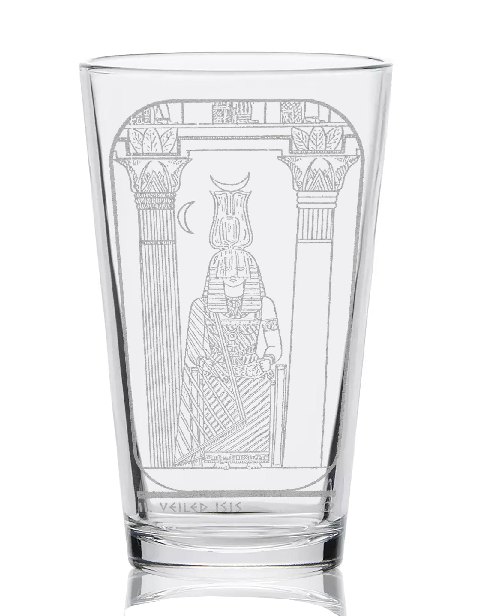 EGYPTIAN TAROT CARD Pint Glasses by LumEngrave