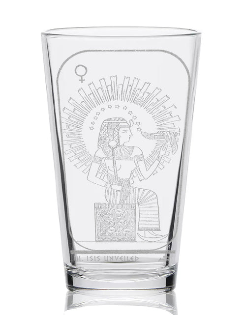 Load image into Gallery viewer, EGYPTIAN TAROT CARD Pint Glasses by LumEngrave

