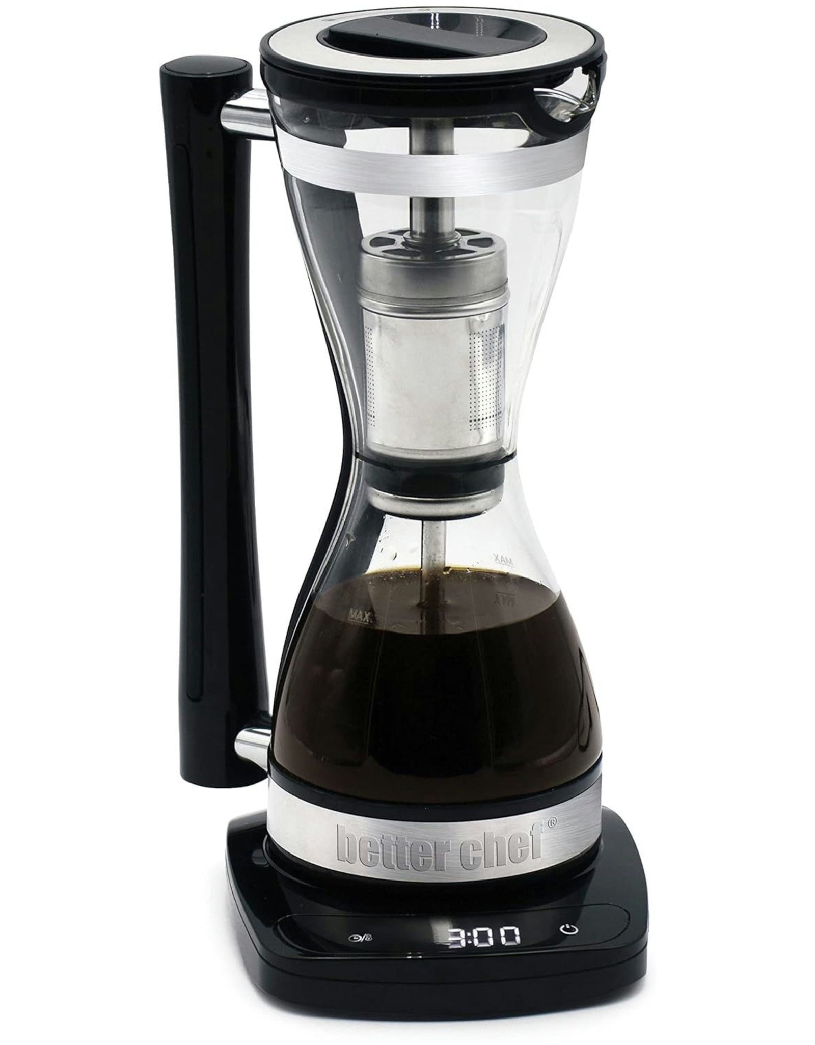 Better Chef Syphon Percolator Style Personal Coffee Brewing System - Black