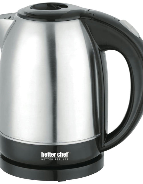 Load image into Gallery viewer, Better Chef 1.7-Liter -7.2-Cup- Stainless Steel Cordless Kettle - Steel - 1.7L
