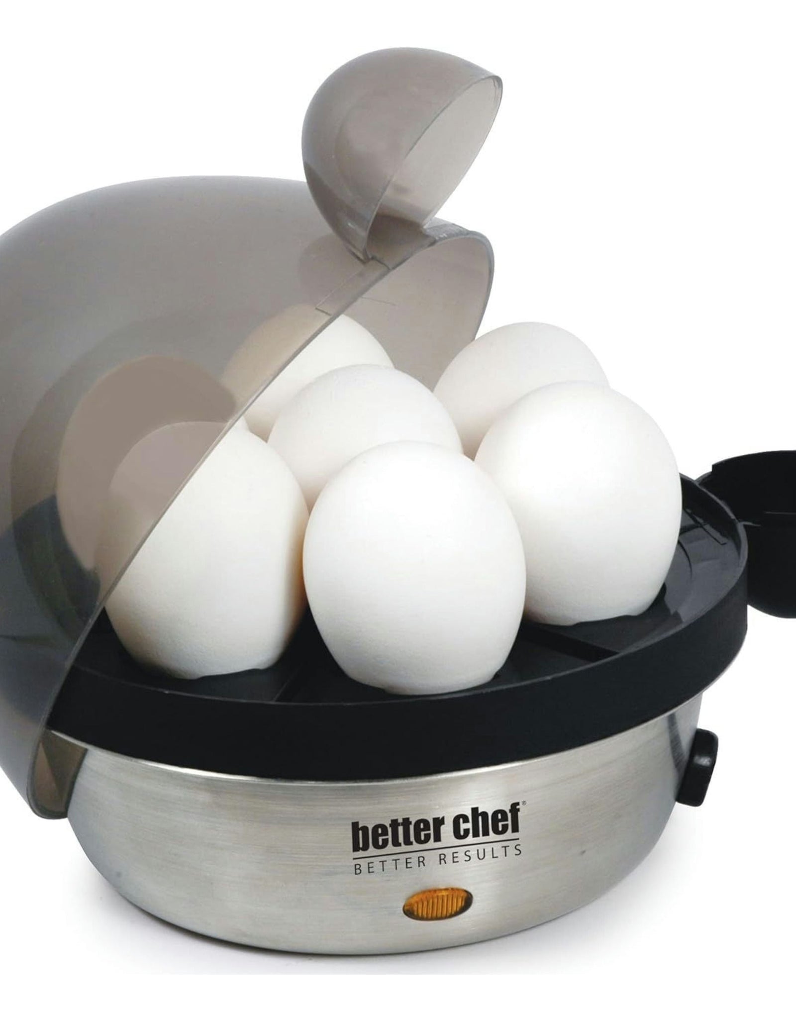 Better Chef Egg Cooker With Stainless Steel Base - Steel
