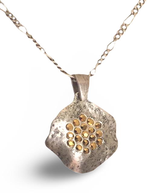 Load image into Gallery viewer, Crystal Full Moon Necklace by The Urban Charm
