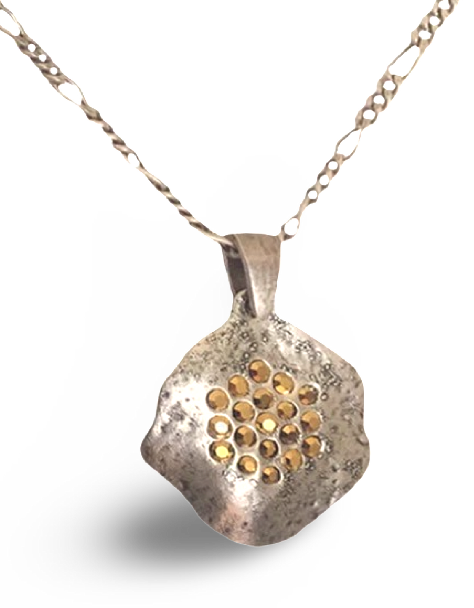 Crystal Full Moon Necklace by The Urban Charm