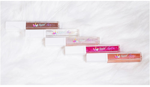 Load image into Gallery viewer, Girls Glitter Lip Gloss (KM Collection) by KE Cosmetics
