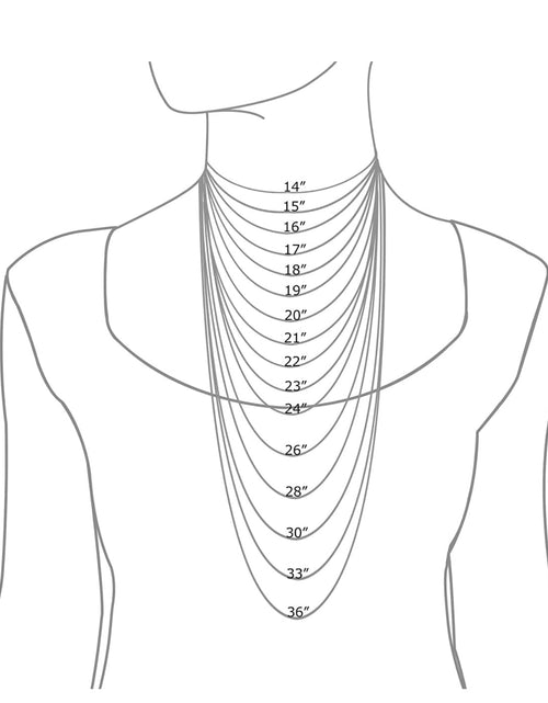 Load image into Gallery viewer, Donatello Gian Solid Sterling Silver Thin Box Chain Pendant Necklace - 5 Lengths by Donatello Gian
