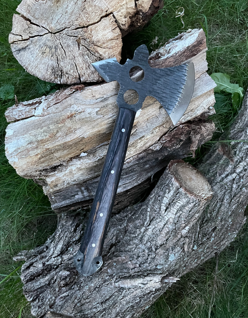 Load image into Gallery viewer, Hand Forged Carbon Tomahawk BY TITAN TK-010 by Titan International Knives
