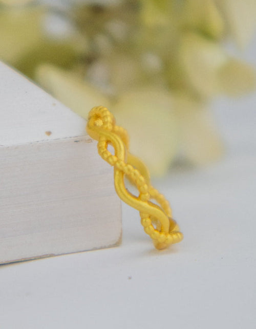 Load image into Gallery viewer, Entwined Rope Ring by Ash &amp; Rose

