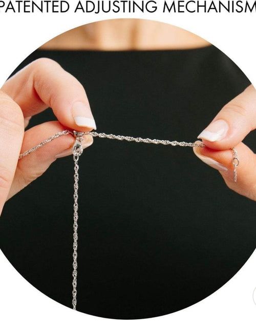 Load image into Gallery viewer, Solid 925 Sterling Silver Adjustable Chain Necklaces - 3 Style Options by Donatello Gian
