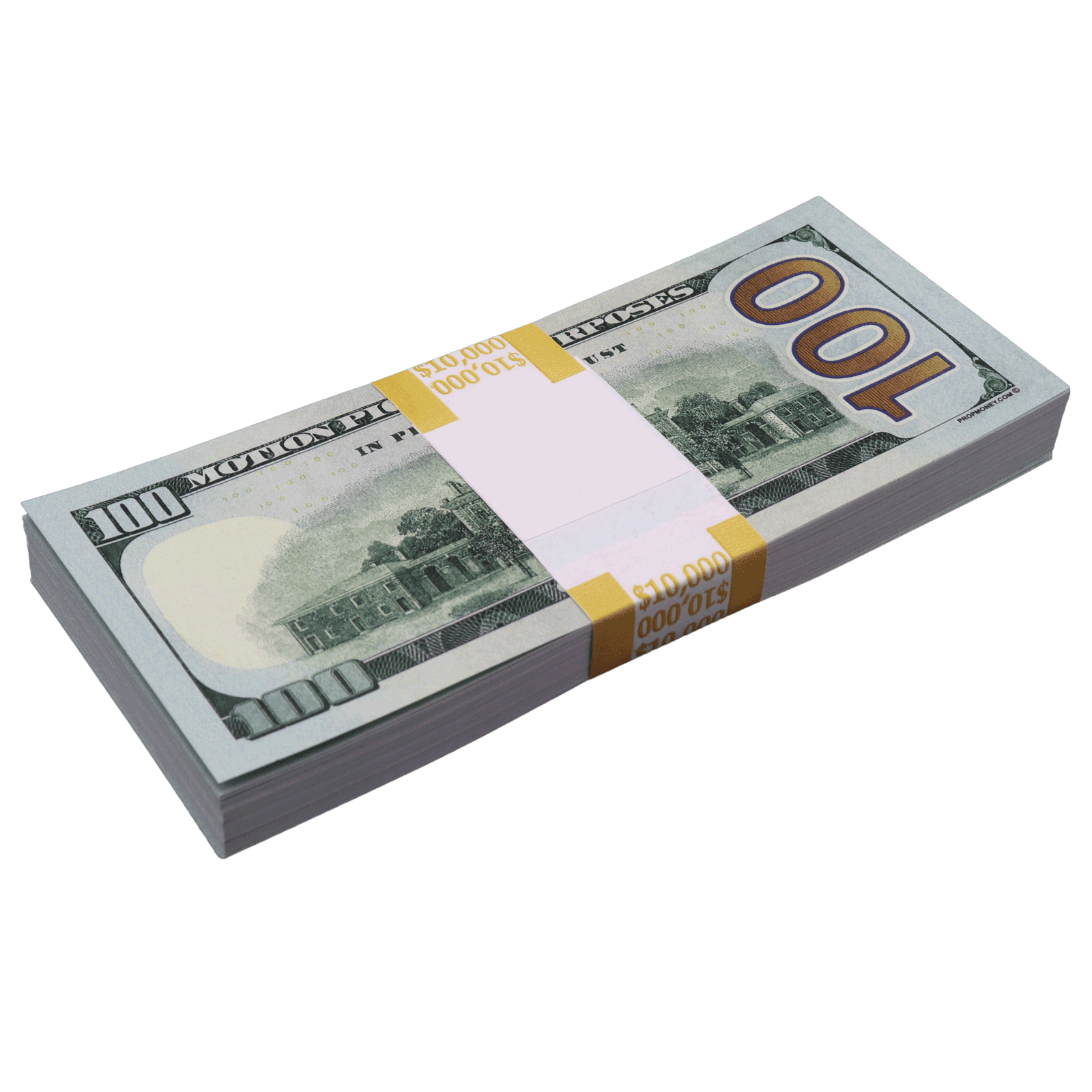 $100,000 BLANK FILLER New Series Stacks by Prop Money Inc