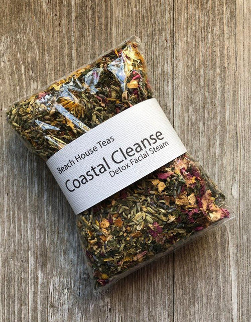 Load image into Gallery viewer, Coastal Cleanse Herbal Teatox-Detox Facial Steam by Beach House Teas
