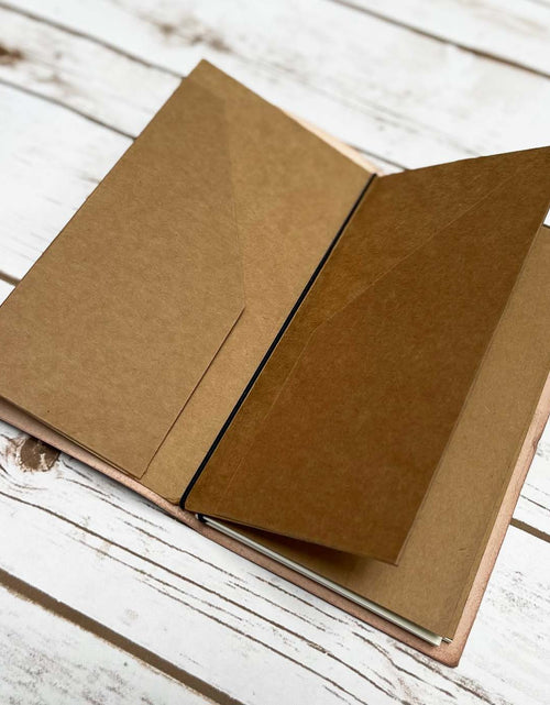 Load image into Gallery viewer, Custom Traveler's Leather Journals - TRAVELER'S JOURNALS by Soothi
