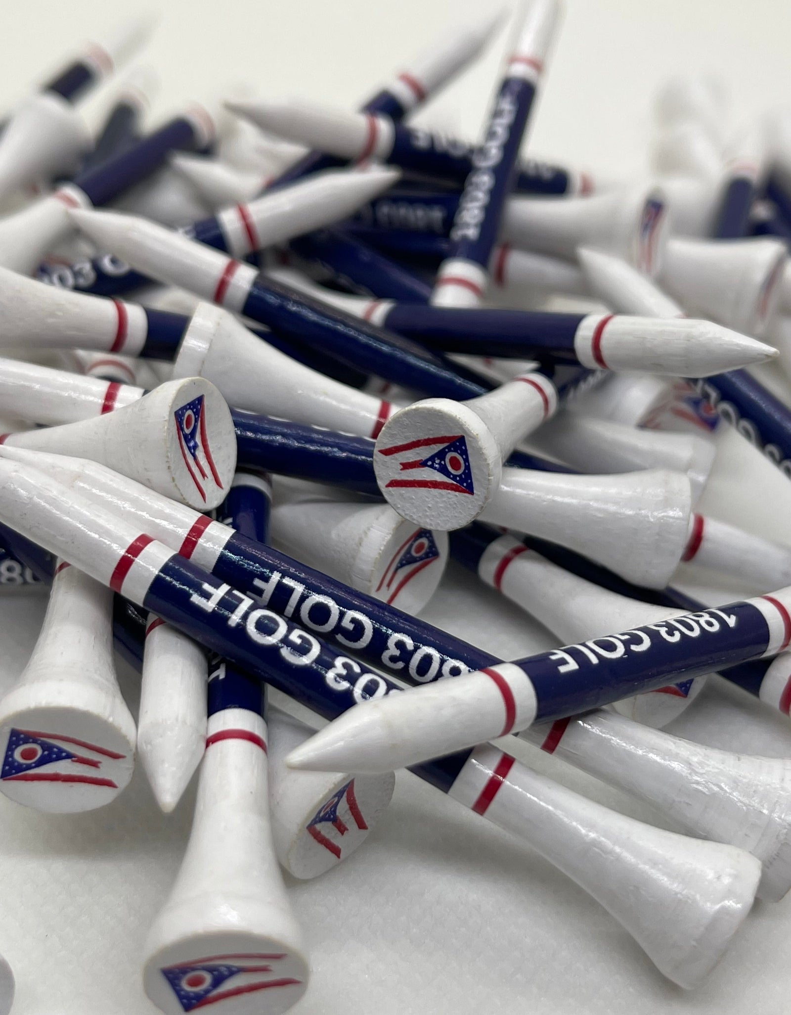 State of Ohio Golf Tees by 1803 Golf