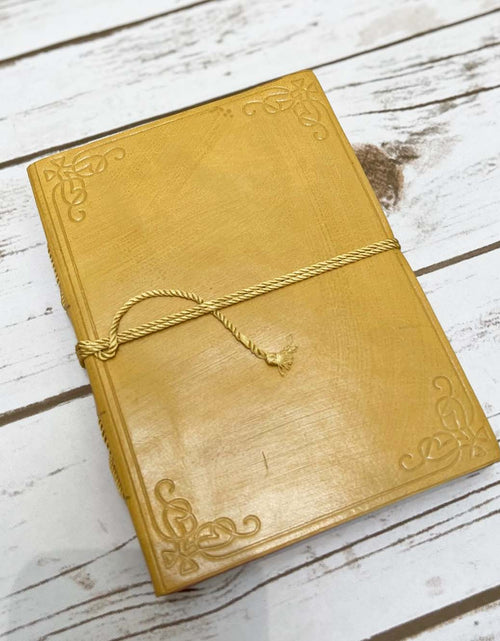 Load image into Gallery viewer, Custom Leather Journals - Blush 5x7 by Soothi
