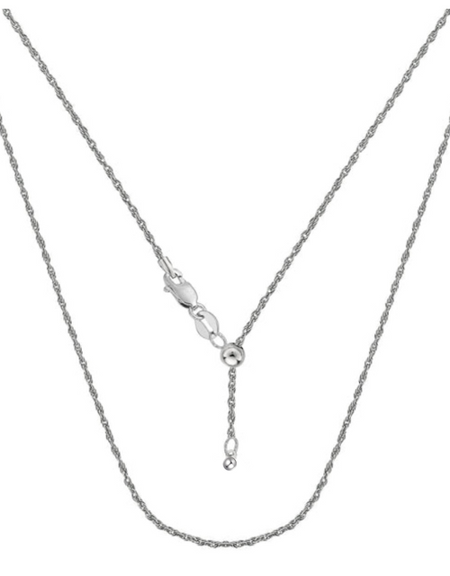 Load image into Gallery viewer, Solid 925 Sterling Silver Adjustable Chain Necklaces - 3 Style Options by Donatello Gian
