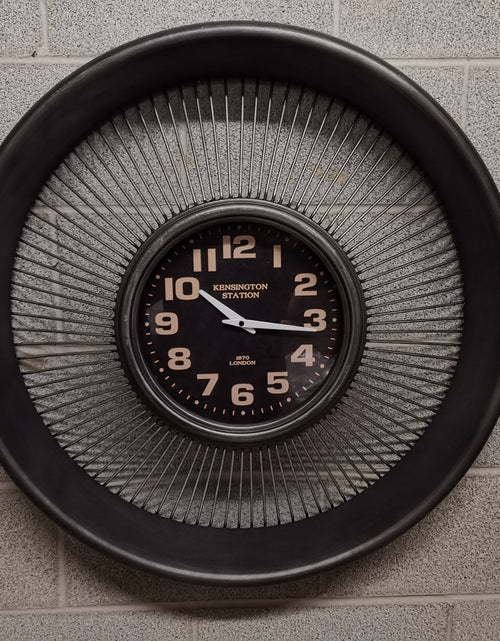 Load image into Gallery viewer, Wall clock - Jet Engine Wall Clock by Peterson Housewares &amp; Artwares
