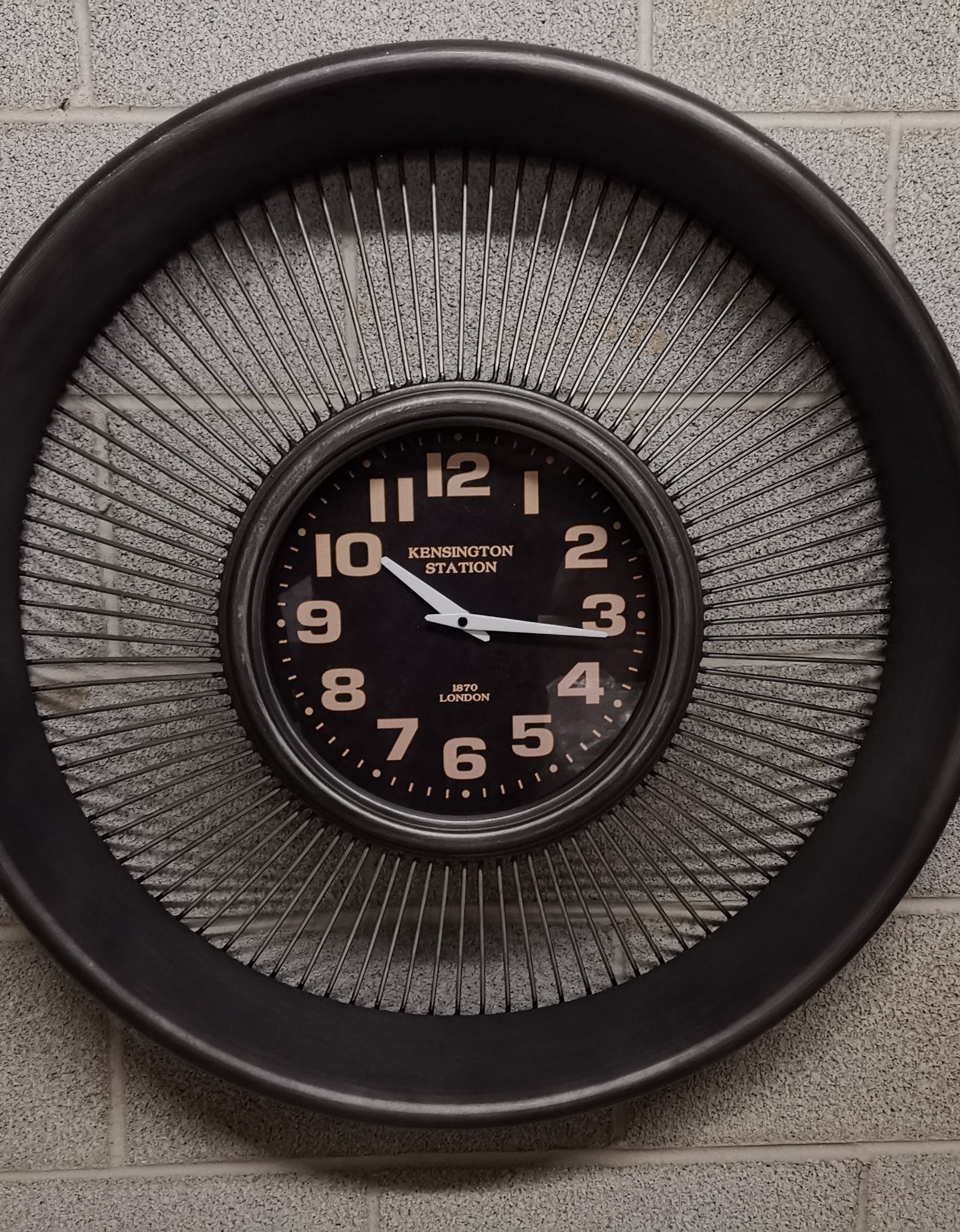 Wall clock - Jet Engine Wall Clock by Peterson Housewares & Artwares