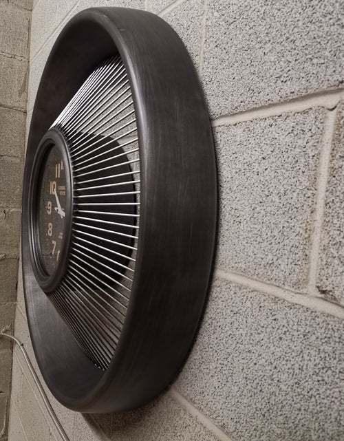 Load image into Gallery viewer, Wall clock - Jet Engine Wall Clock by Peterson Housewares &amp; Artwares
