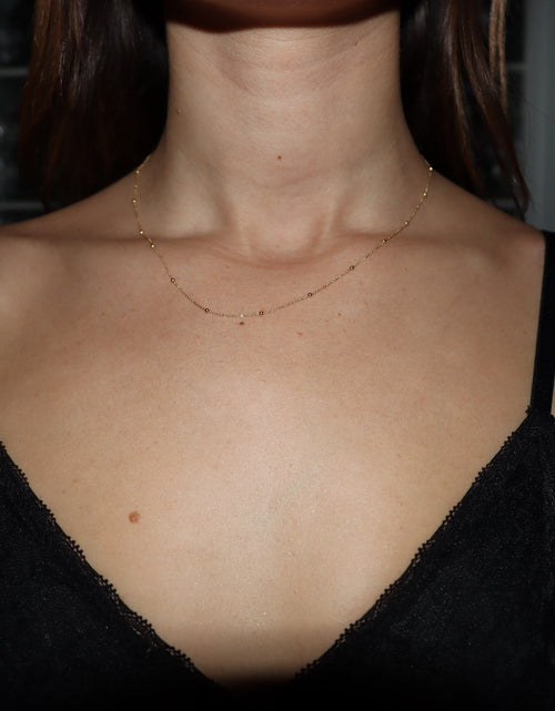 Load image into Gallery viewer, 14k Yellow Gold Simple Necklace by Toasted Jewelry
