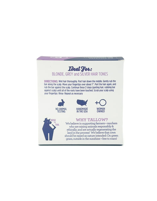 Load image into Gallery viewer, Purple Shampoo Bar by FATCO Skincare Products
