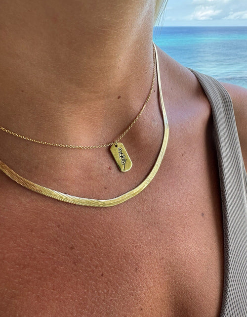 Load image into Gallery viewer, Herringbone Chain by Sterling Forever
