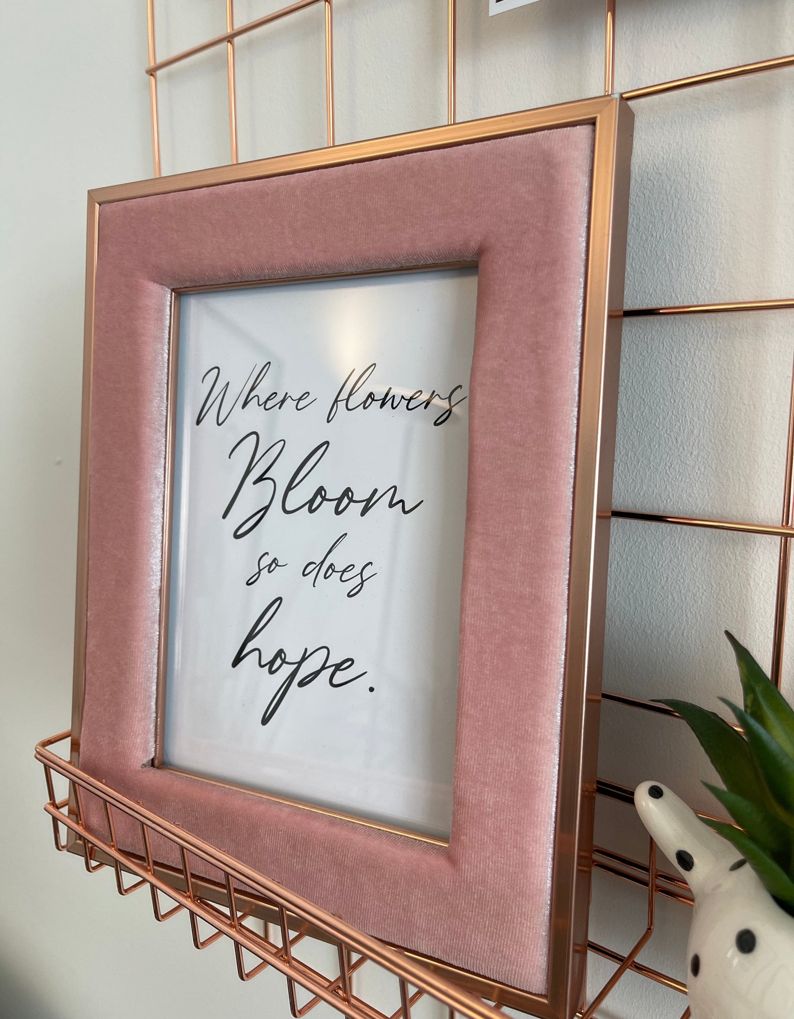Where Flowers Bloom Spring Seasonal Wall Home Decor Print by WinsterCreations™ Official Store