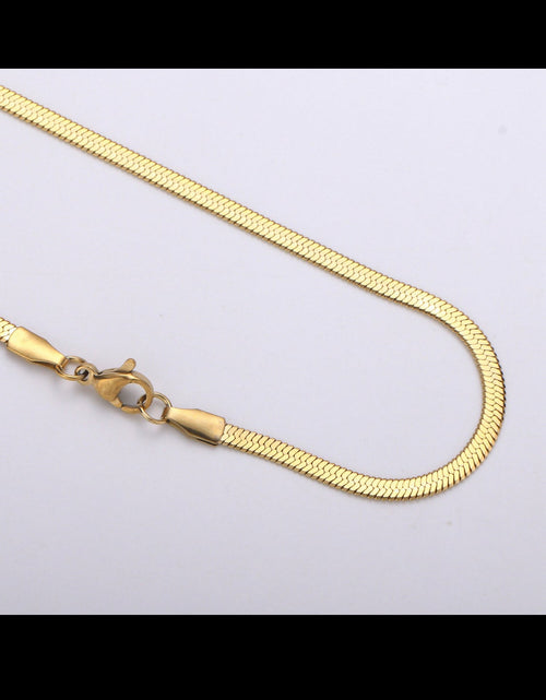 Load image into Gallery viewer, Herringbone Chain by Toasted Jewelry
