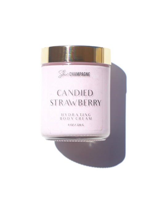 Load image into Gallery viewer, Candied Strawberry Body Cream by Skin Champagne
