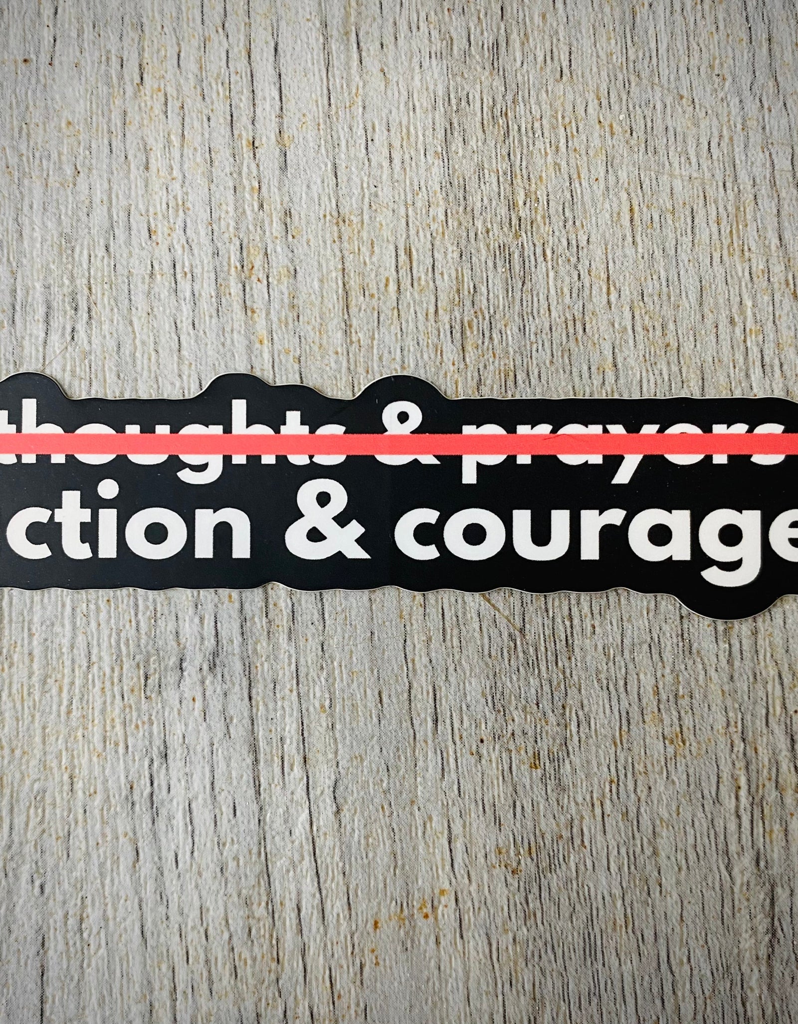 Action & Courage | Sticker by The Happy Givers