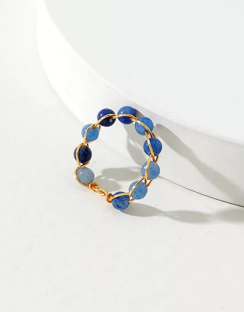 Load image into Gallery viewer, Wired Stone Ring by Ellisonyoung.com
