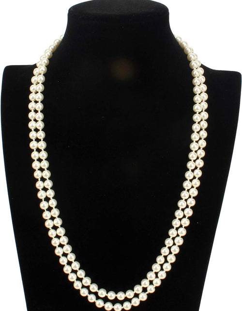 Load image into Gallery viewer, Donatello Gian Long 30 Inch Pearl Necklace by Donatello Gian
