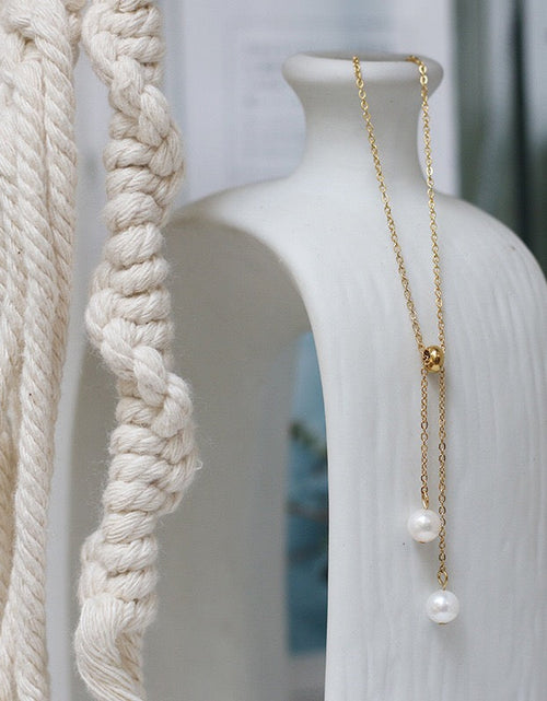 Load image into Gallery viewer, Arvo Pearl Drop Necklace by Arvo
