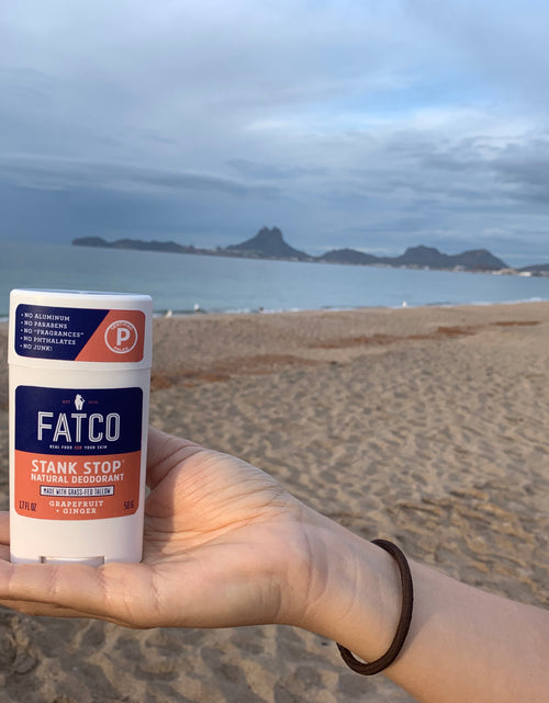 Load image into Gallery viewer, Stank Stop Deodorant Stick, Grapefruit+Ginger, 1.7 Oz by FATCO Skincare Products
