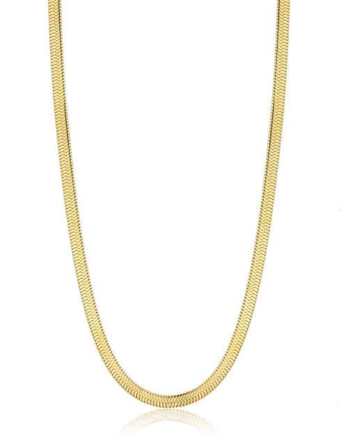 Load image into Gallery viewer, Donatello Gian "Golden" Sterling Silver Chain Necklace - 5 Size Options by Donatello Gian
