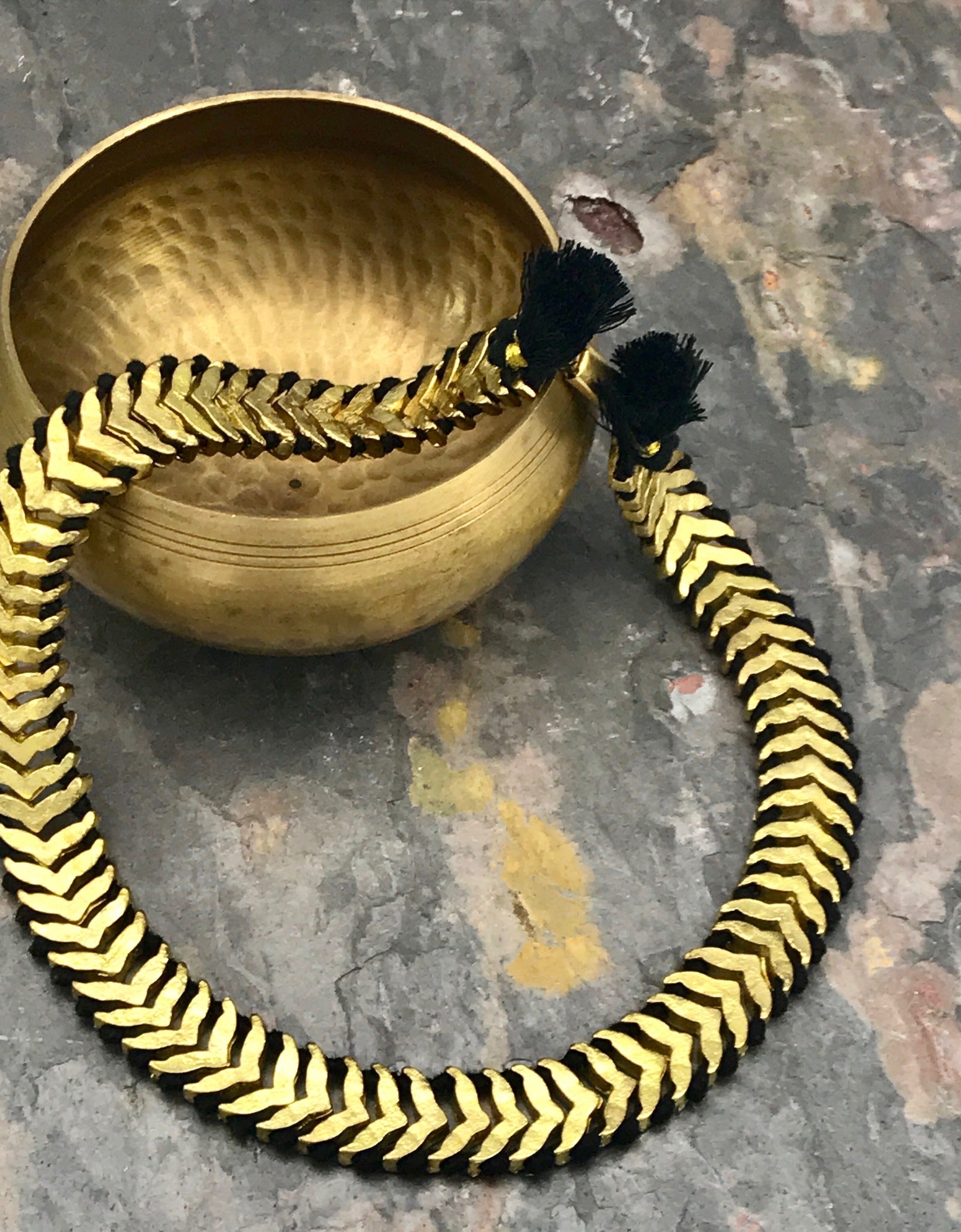 Temple Collar Necklace by SLATE + SALT