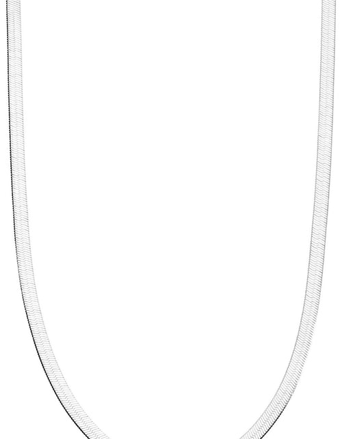 Load image into Gallery viewer, Donatello Gian Solid Sterling Silver Flat Necklace - 5 Lengths by Donatello Gian
